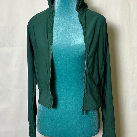 Move Theology Ribbed BBL Green Jacket size small - Picture 6 of 7